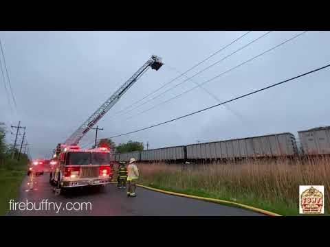 Forks Fire Company Train Car Fire: Ellicott Road