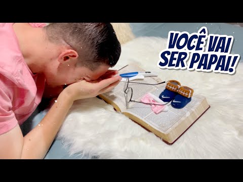 VOCÊ VAI SER PAPAI | SURPRESA PARA O MARIDO