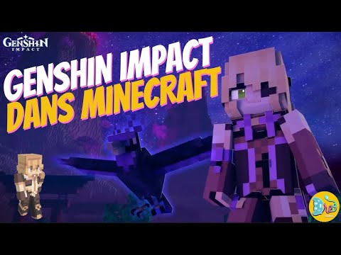 A Genshin Impact MOD in Minecraft!  |  With even the Genshincraft version cutscenes!