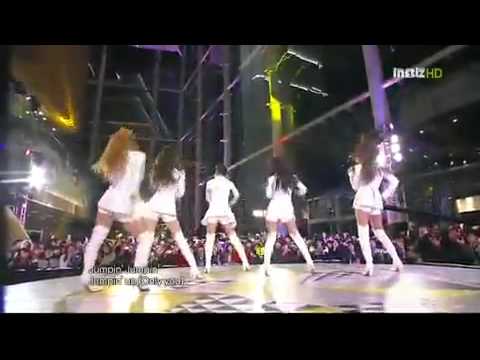 YouTube          101231 HQ Kara   Jumping Live @ MBC Gayo Daejun