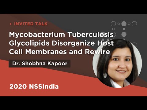 Mycobacterium Tuberculosis Glycolipids Disorganize Host Cell (...) | Shobhna Kapoor | 2020NSSI