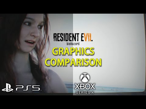Resident Evil 7 Biohazard - Ps5 VS Xbox Series X Graphics Comparison #ResidentEvilBiohazard
