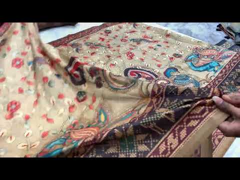 BF EP 76 Manipuri 3D Digital Printed Soft Silk Saree With Kalamkari Printed Pallu Vol- 3