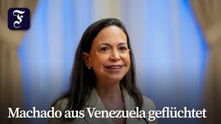 Friedensnobelpreisträgerin in Oslo eingetroffen