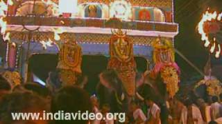 The twelve-day festival of Vaikathashtami 