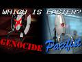 Portal GENOCIDE Vs PACIFIST, Which is easier?