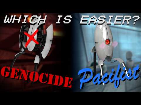 Portal GENOCIDE Vs PACIFIST, Which is easier?