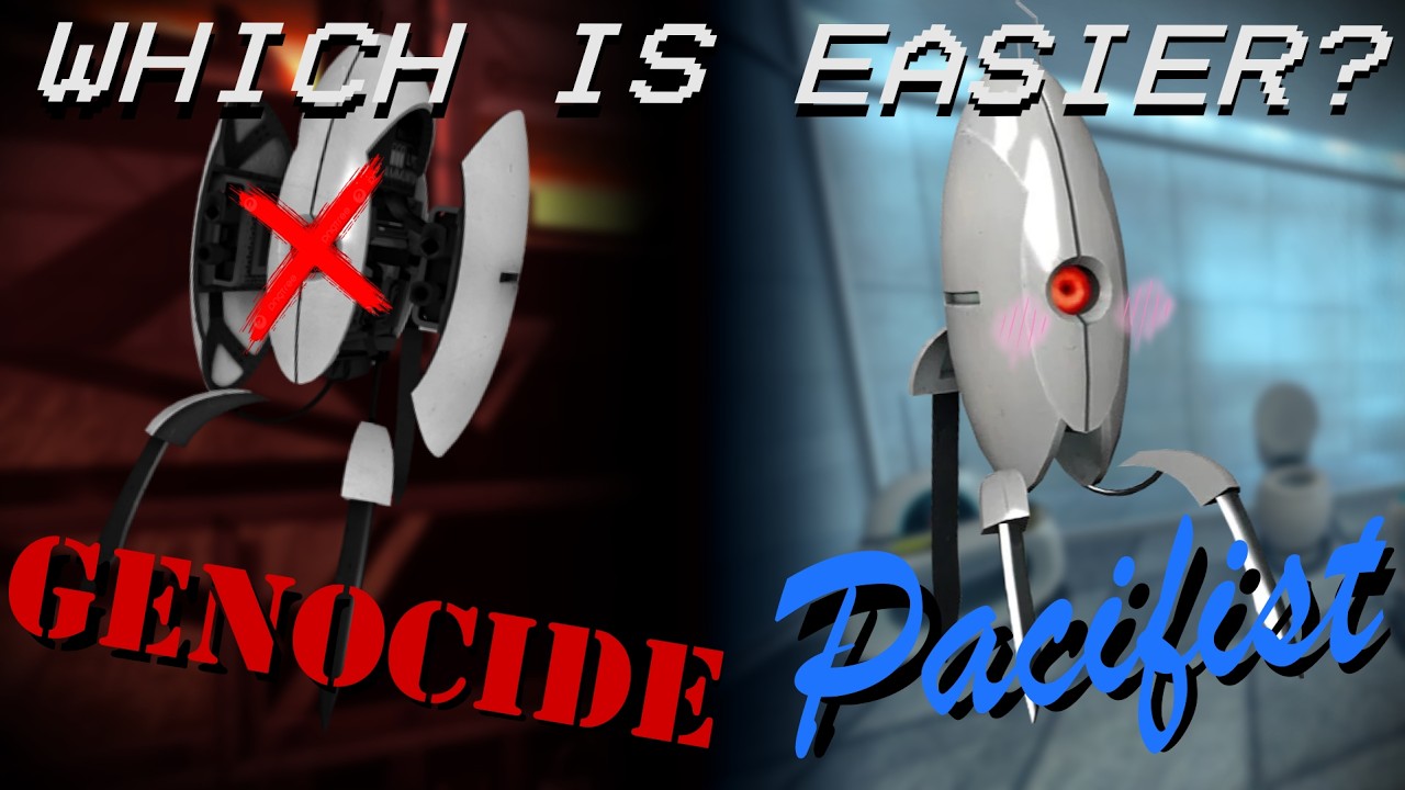 Portal GENOCIDE Vs PACIFIST, Which is easier?