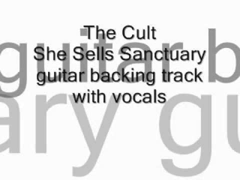The Cult She Sells Sanctuary Guitar Backing Track With Vocals