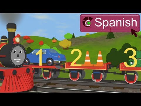 Learn Numbers with Shawn the Train (SPANISH) - Aprendan los números con  Shawn el tren