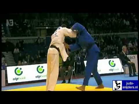 Judo 2012 Grand Prix Dusseldorf: Fikri (MAR) - Abdurakhmonov (TJK) [-100kg]