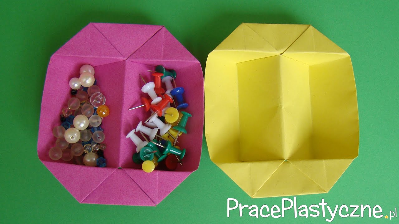 Podwójna miseczka origami