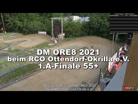 1.A-Finale 55+ ORE8 bei der Deutschen Meisterschaft 2021 beim RCO Ottendorf Okrilla