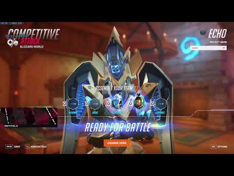 27K DMG! INSANE ECHO! SUREFOUR INSANE ECHO GAMEPLAY OVERWATCH 2 SEASON 9 TOP 500