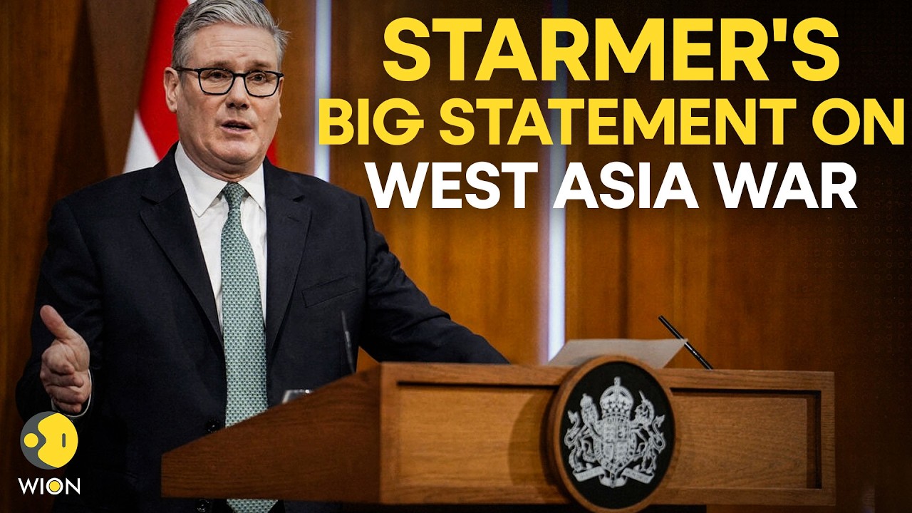 US-Iran War: British Prime Minister Starmer Holds Important News Conference On West Asia War