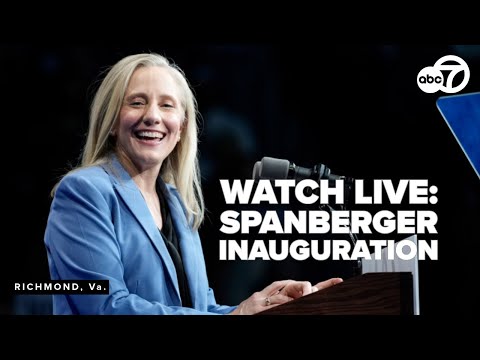 WATCH LIVE: Abigail Spanberger gets sworn in as Virginia's ...