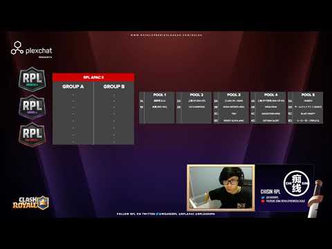 RPL Americas VI - Europa IV - APAC II Live Draw