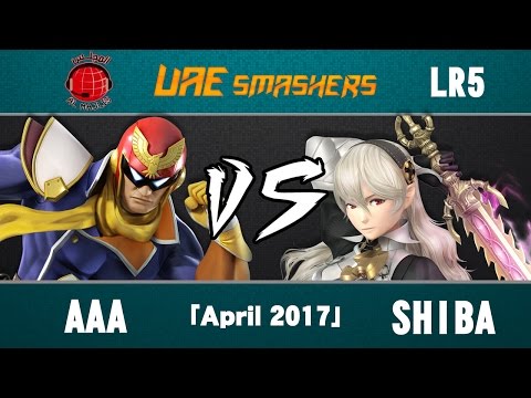 SSB4 Apr 2017: AAA (C. Falcon) vs Shiba (Corrin, Villager) - LR5