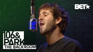 Lil Dicky goes hard in the 106 & Park Backroom | 106 & Park Backroom