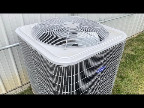 2020 Carrier Comfort 4 ton 16 SEER central air conditioner! (Not running)