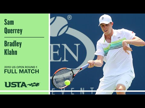 Sam Querrey vs. Bradley Klahn Full Match | 2010 US Open Round 1