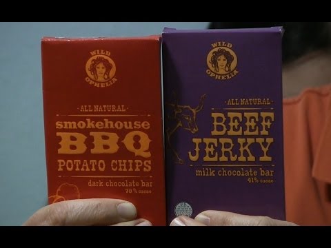 Beef Jerky & BBQ Chocolate- Taste Test | EpicReviewGuys