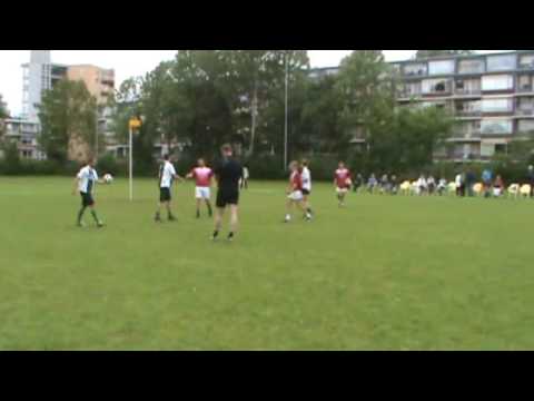 Korfbalcoach is niet zo blij