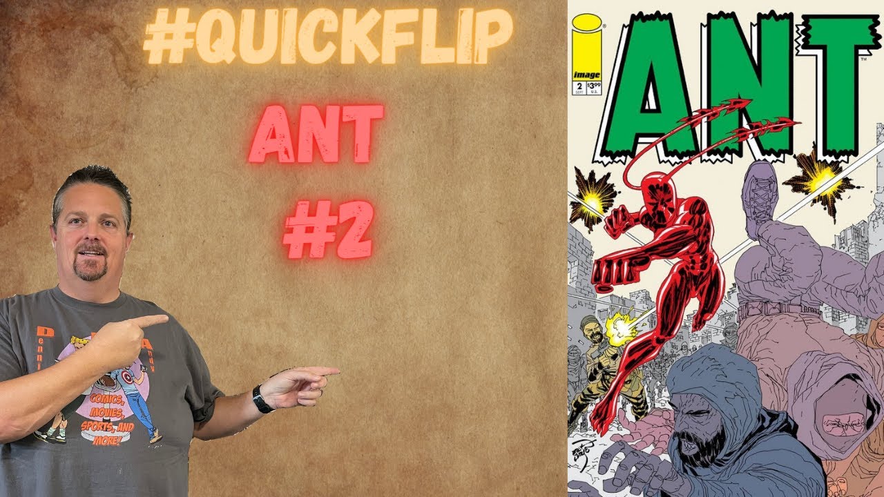 Ant #2 Image Comics #QuickFlip Comic Book Review Erik Larsen,Hal Laren #shorts