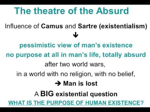 Theatre of the Absurd, Samuel Beckett, pt.1 - David Giampetruzzi, revision notes.