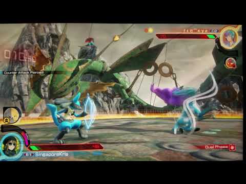 DualDeathLucario Group Match Pokken Tournament DX FT5 SingaporeKris (Lucario) Vs RinKye (Suicune)