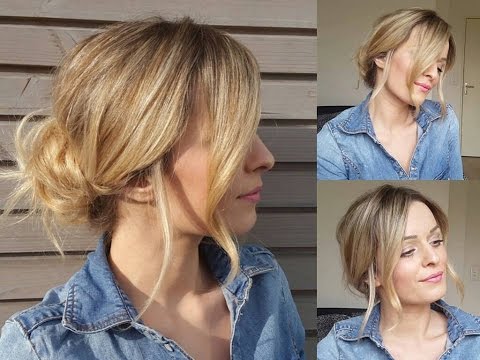 Chignon Coiffé Décoiffé Facile à réaliser | AngeliaHair