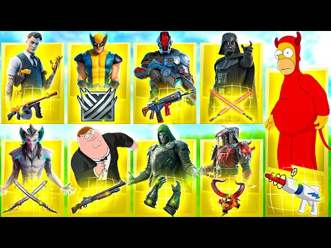 Evolution of All Mythic Bosses in Fortnite (Chapter 2 Season 2 - Chapter 6 Mini Season 2)
