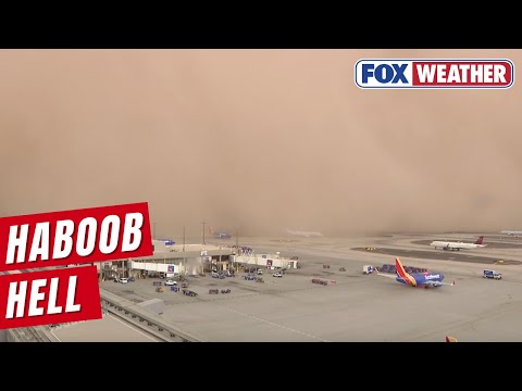 Watch: Massive haboob swallows Phoenix Sky Harbor International Airport