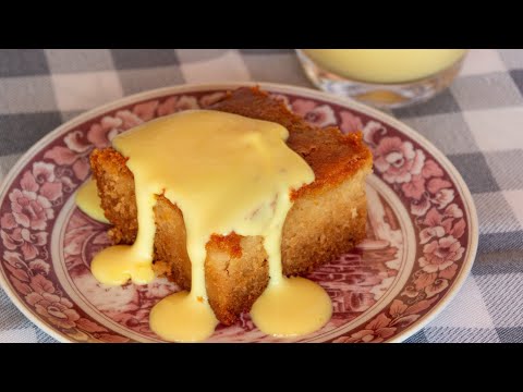 TRADITIONAL Malva Pudding || SOUTH AFRICAN DESSERT