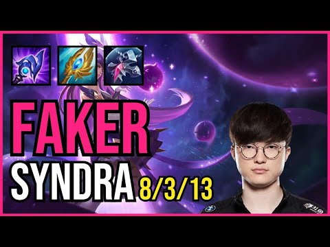 FAKER - SYNDRA vs. FIZZ Mid | KR DIAMOND | PATCH 11.1