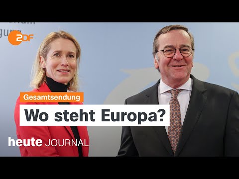 heute journal vom 13.01.2026 EU-Außenbeauftragte Kaja Kallas im Interview, Erbschaftssteuer-Streit