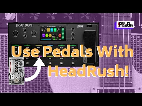 HeadRush Pedalboard Fx Loop With Your Favorite Pedal