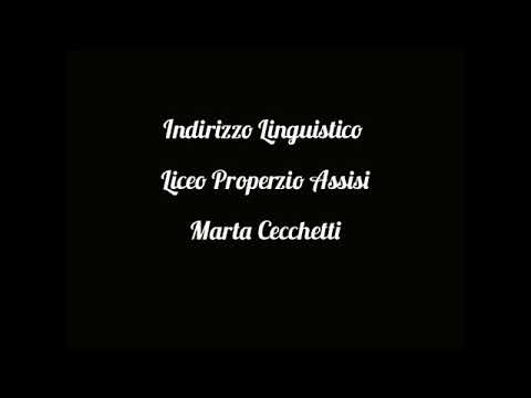 Orientamento Linguistico, Marta Cecchetti