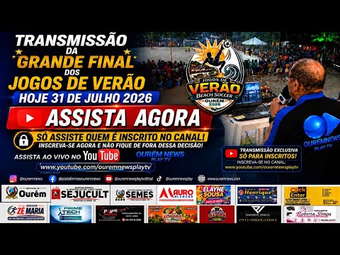 BEACH SOCCER OURÉM | FINAIS | AO VIVO | 31/07/2026