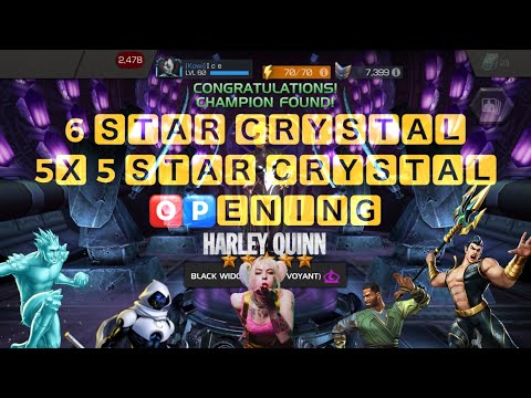 6 Star Crystal & 5x 5 Star Crystal Opening! - Marvel Contest of Champions
