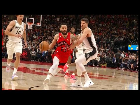 Fred VanVleet SHOCKS Everybody with this SLICK MOVE - Raptors vs Spurs | Feb 8, 2023