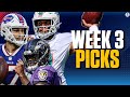 NFL Week 3: EXPERT PICKS for TOP games | CBS Sports HQ