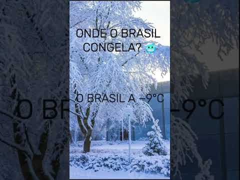 🥶 3 CIDADES DO BRASIL ONDE O FRIO É EXTREMO! #brasil #curiosidades #tiktokbrasil