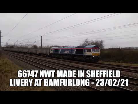 66747 at Bamfurlong - 23/02/21