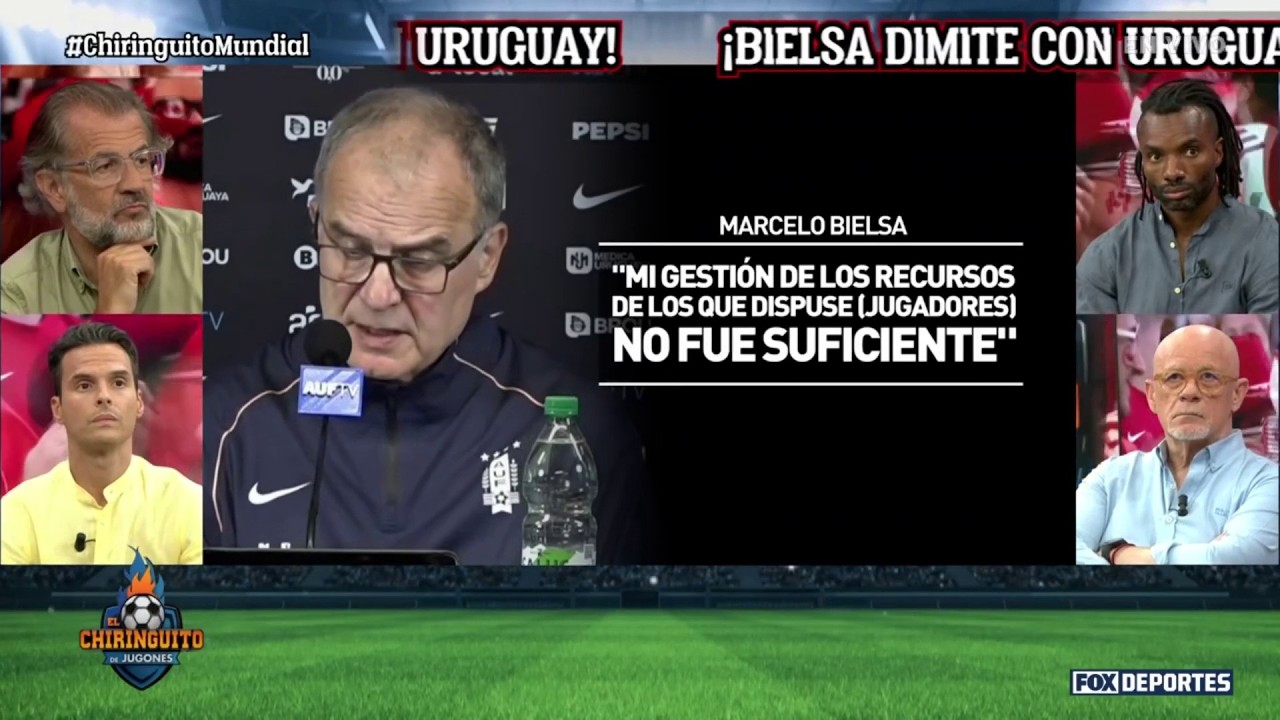 💥 MARCELO BIELSA renunció como director técnico de la SELECCIÓN URUGUAYA | El Chiringuito