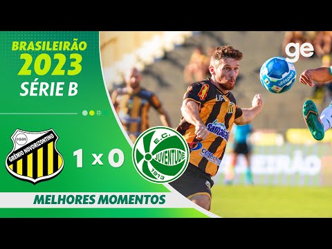 Gols e lances de Novorizontino x Juventude-RS