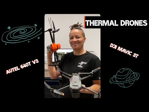 Autel Evo 640T Enterprise v3 & DJI Mavic 3T - Thermal Drones