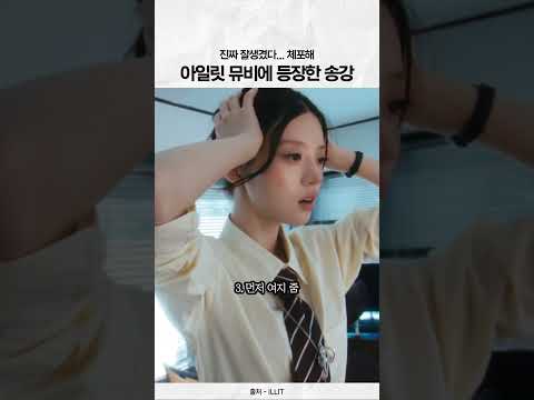 아일릿 뮤비에 등장한 송강