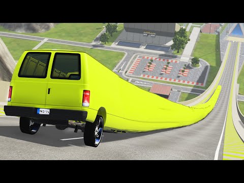 High speed freaky jumps #18 - Beamng.Drive