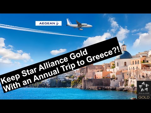 Easiest Star Alliance Gold in Europe - Aegean Miles+Bonus Explained